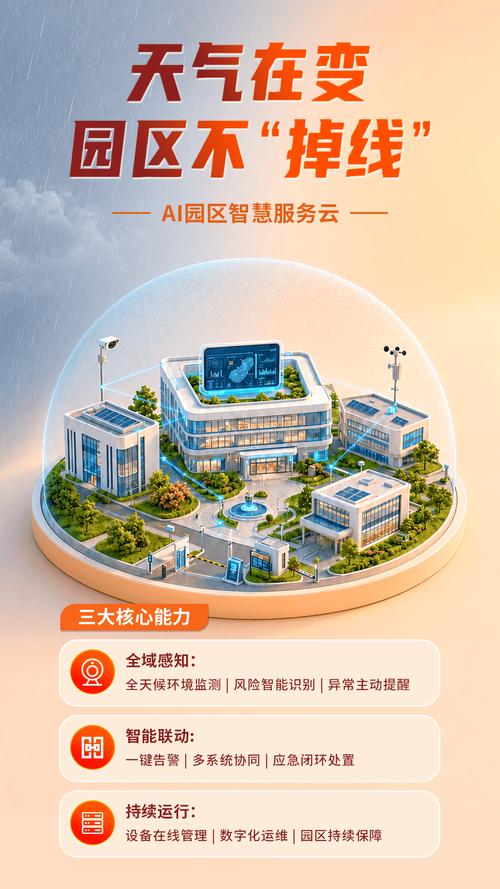 极端天气频发背景下，研祥AI园区智慧安全管理解决方案与园区管理服务升级